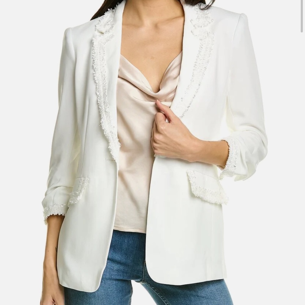 Cinq à Sept Khloe Blazer white